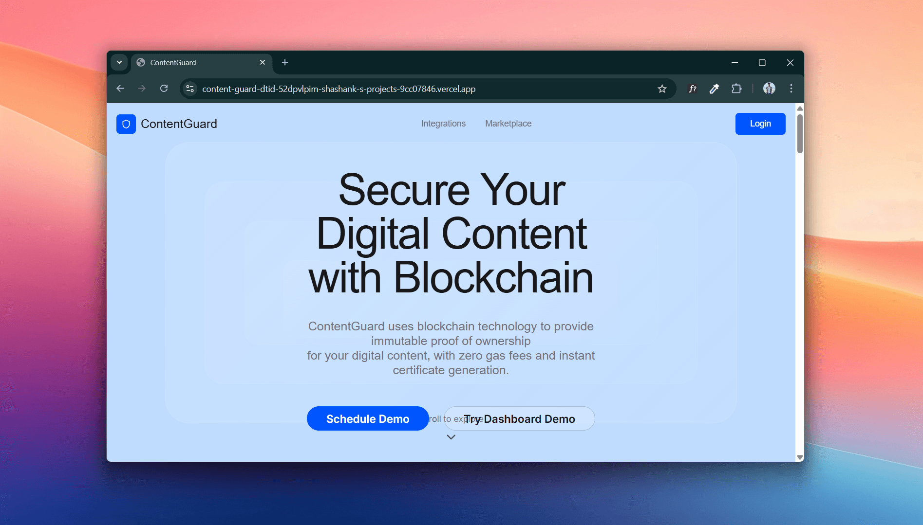ContentGuard hero image