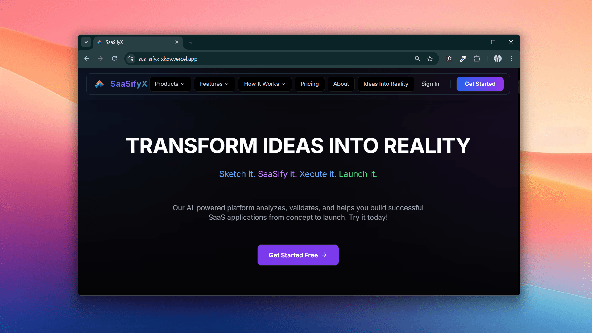 SaaSifyx hero image